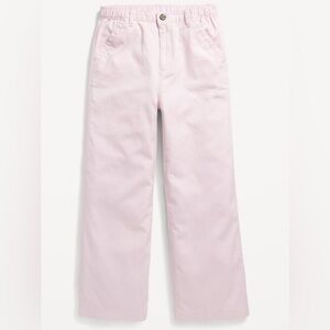 Old Navy OG Chino Pink Pants Women’s M High Rise Straight Leg Soft Cotton.